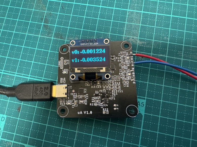 MCP3911 2チャンネル電圧／電流測定器